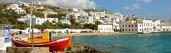 Last year, Rebecca enjoyed a relaxing beach holiday in Mykonos